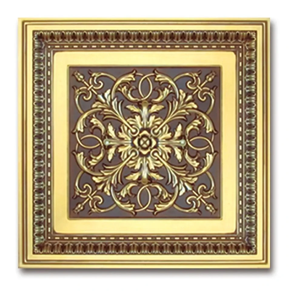 Kunstneriske PS-loftmedaljoner med vintagestil